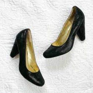 Seychelles Matte Black Password Pump (retro!)